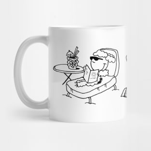 Lounging Lamb Mug